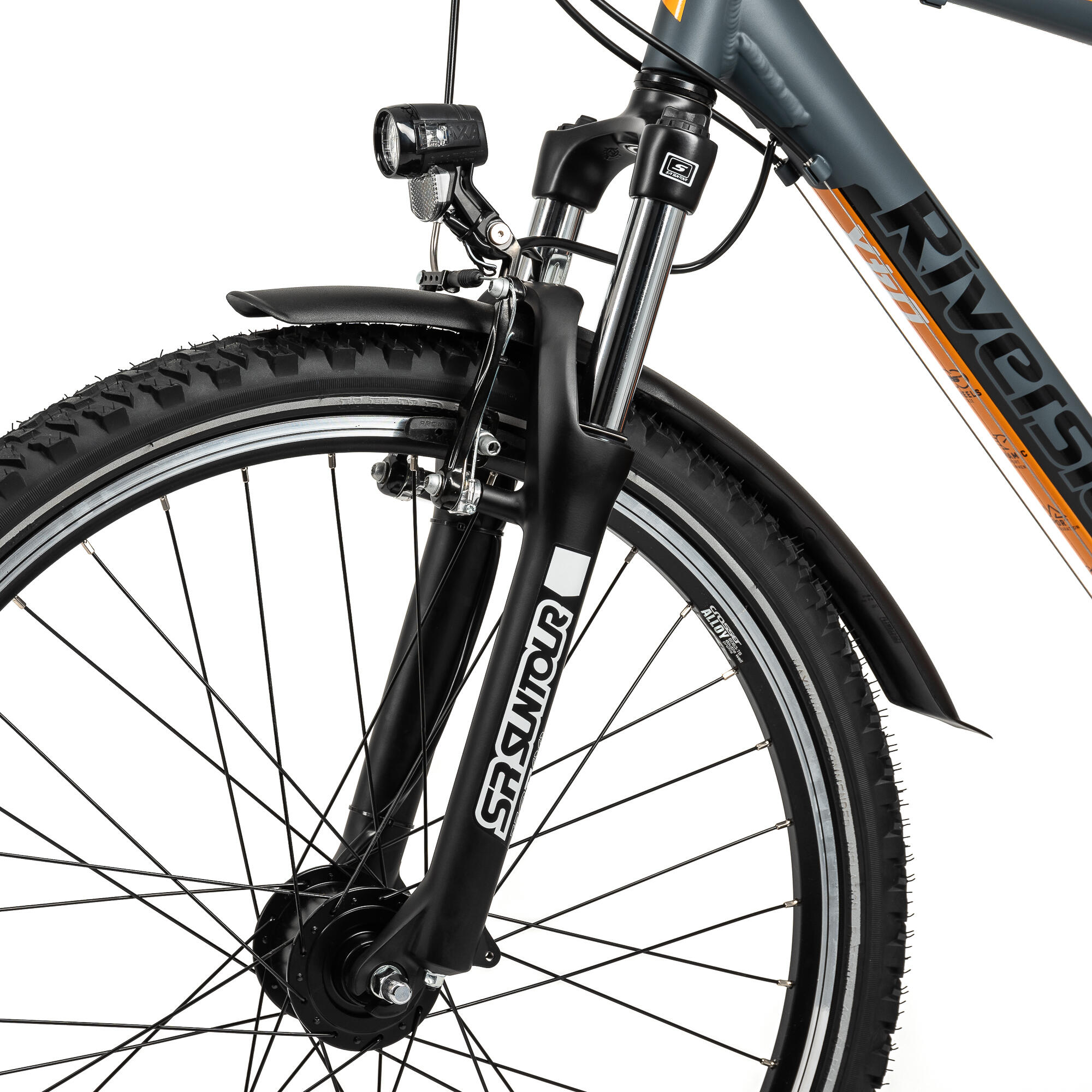 Trekkingrad 26 Zoll Riverside D4 X Herren anthrazit/orange 3/12