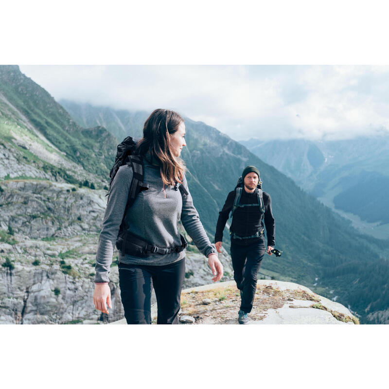 Erkek Outdoor Polar - Siyah - MH100