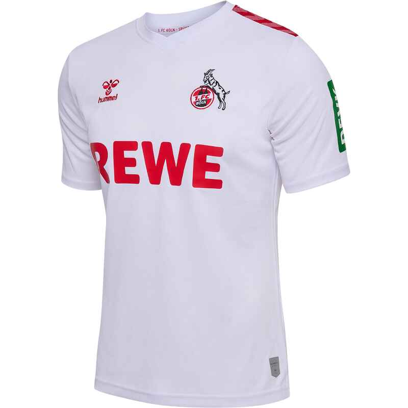 Damen/Herren Fussball Trikot 1. FC Köln Heimtrikot 23/24 weiß/rot