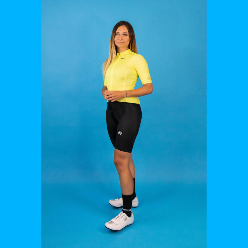 Maillot ciclismo manga corta mujer Vestta ECO Pro Plus Mimosa