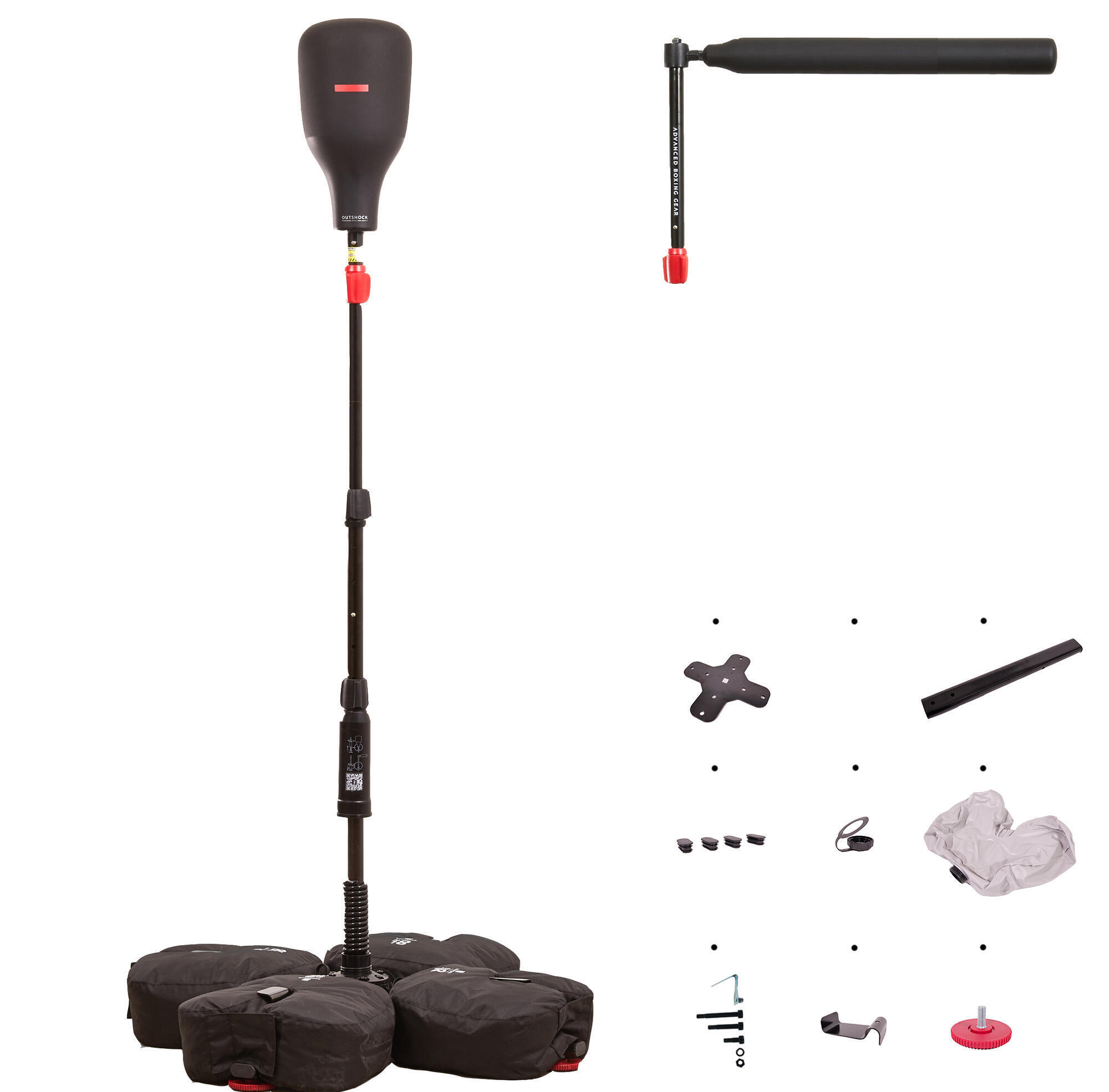 Punching ball barra per riflessi domyos decathlon boxe outshock