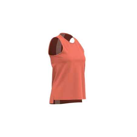 Women's Straight-Cut Fitness Cardio Tank Top - Coral