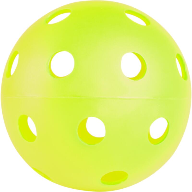 Palla floorball FB 100 gialla
