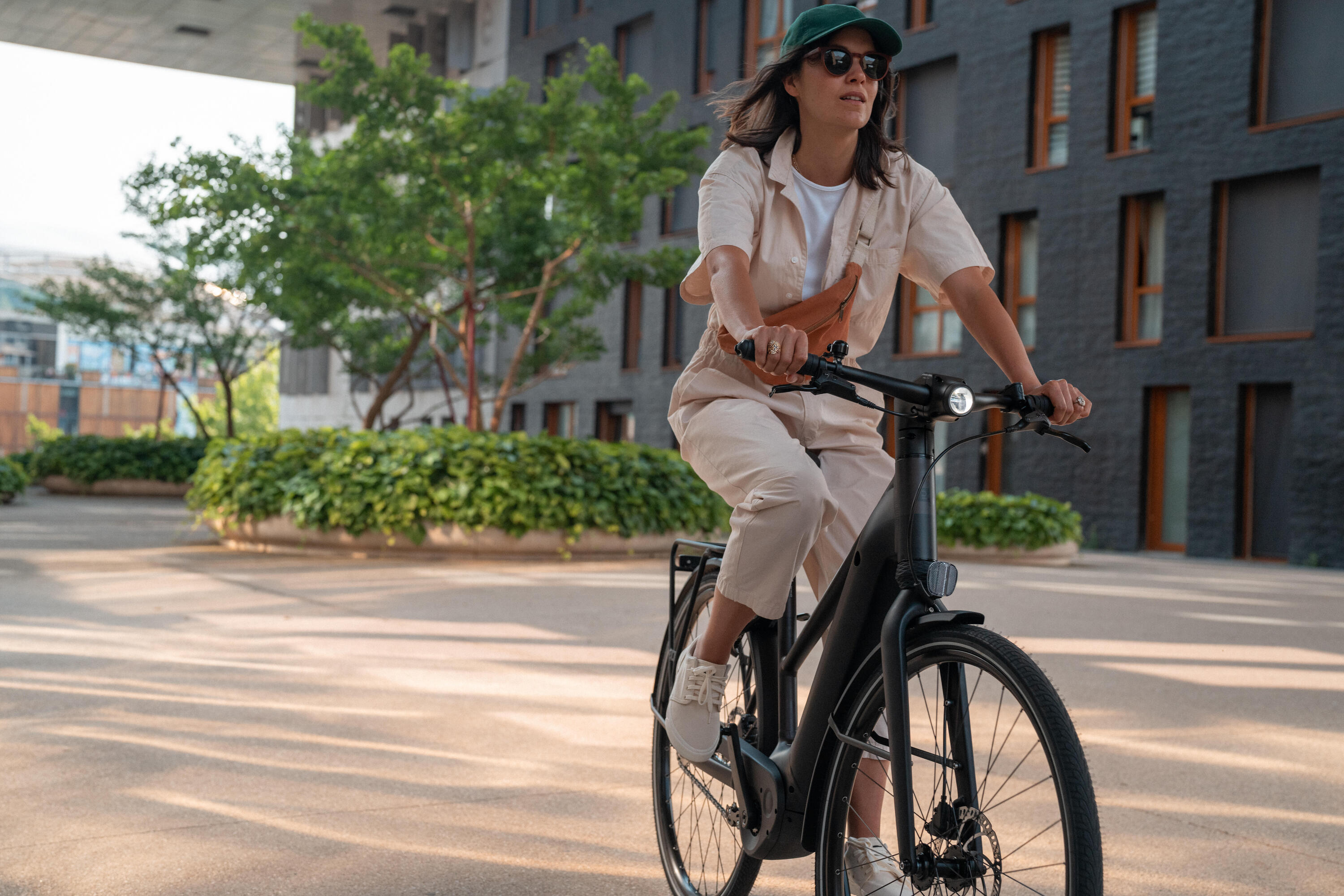 Tweedehands - Elektrische stadsfiets met automatische Owuru versnelling LD 92... 35/37