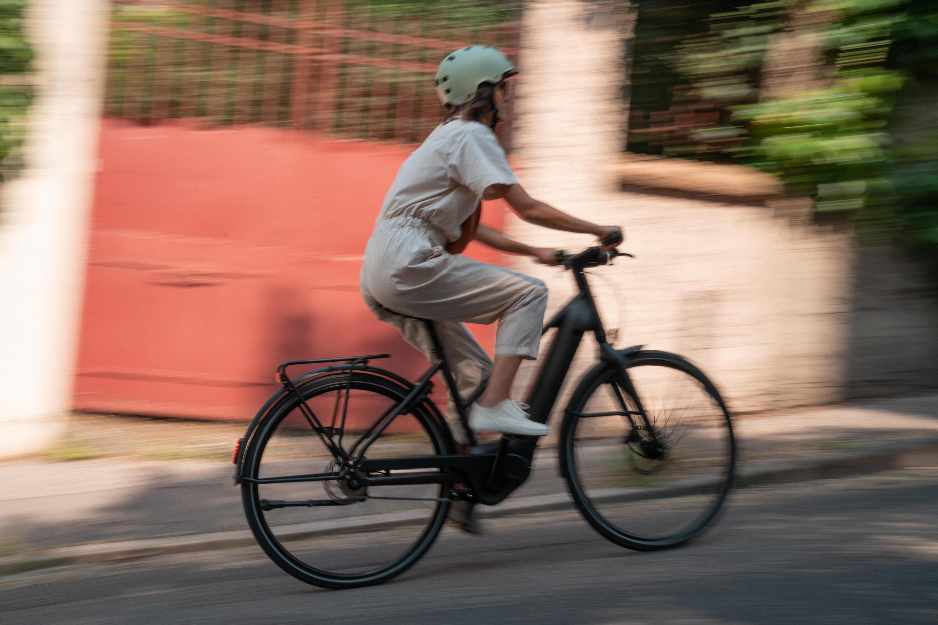 Tweedehands - Elektrische stadsfiets met automatische Owuru versnelling LD 92... 33/37