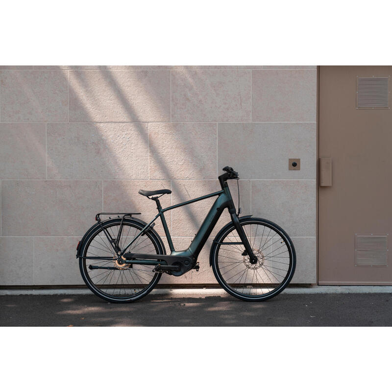 Elektrische stadsfiets met automatische Owuru versnelling LD 920E hoog frame