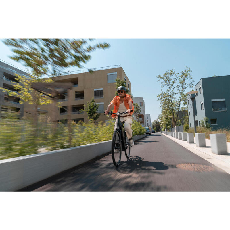 Bici elettrica automatica a pedalata assistita città LD 920 E telaio alto