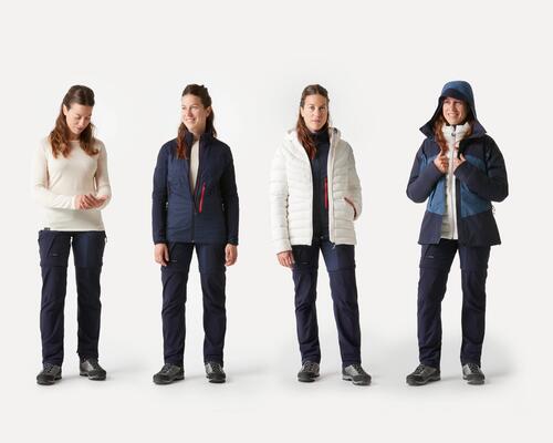 DOUDOUNE À CAPUCHE EN DUVET MT500 F