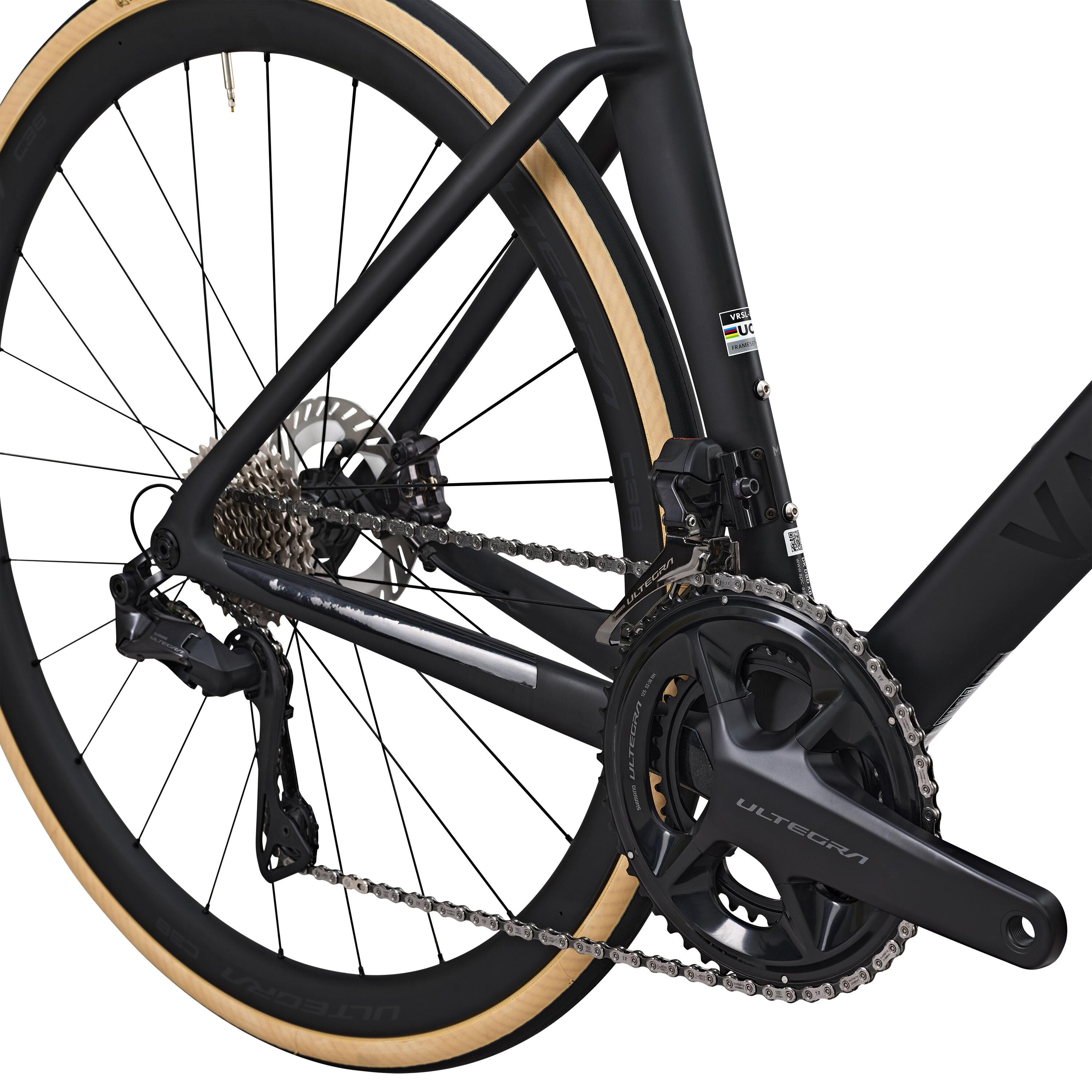 Road Bike RCR-R Pro Shimano Ultegra DI2 with Power Sensor Raw