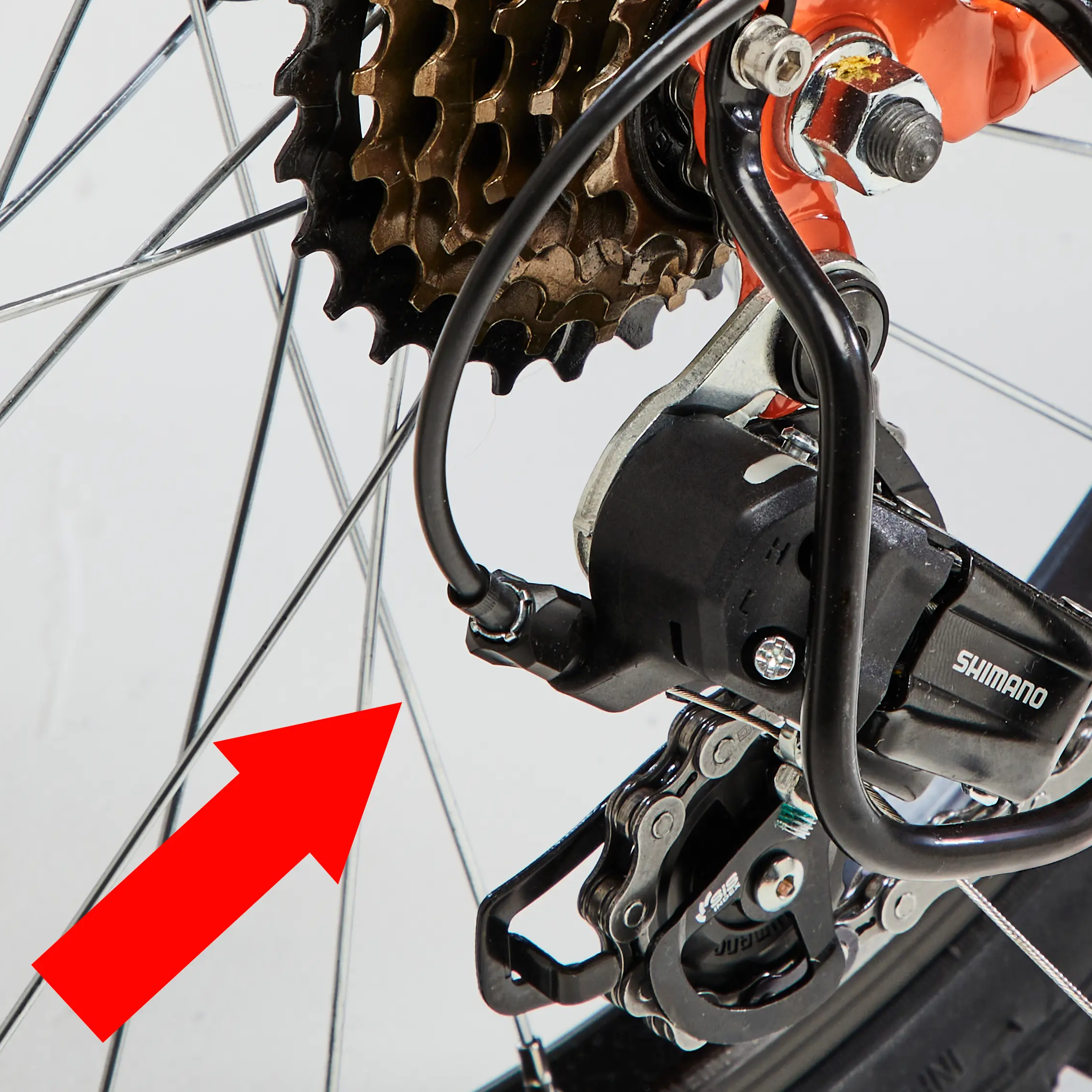 stelschroef derailleur mtb