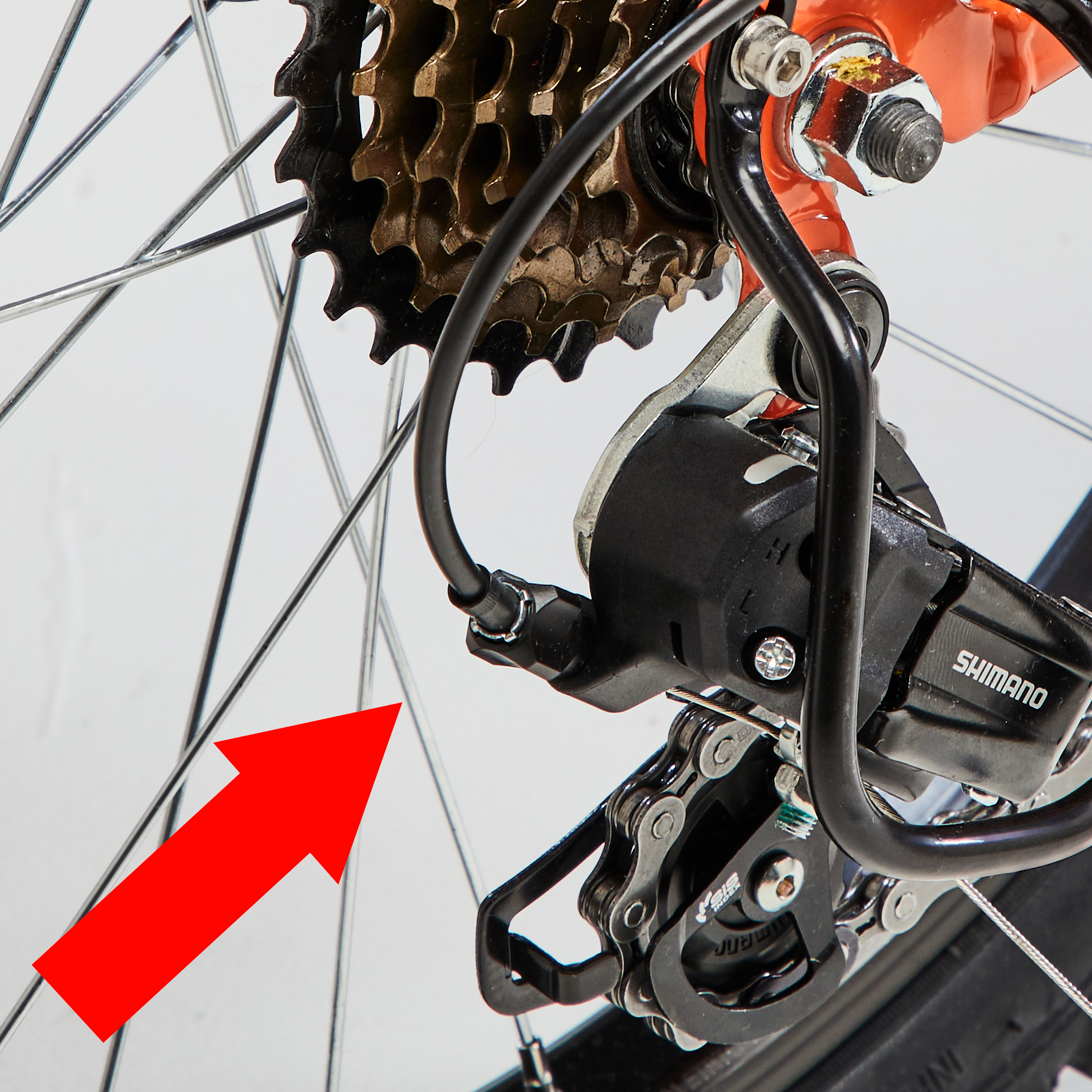 stelschroef derailleur mtb