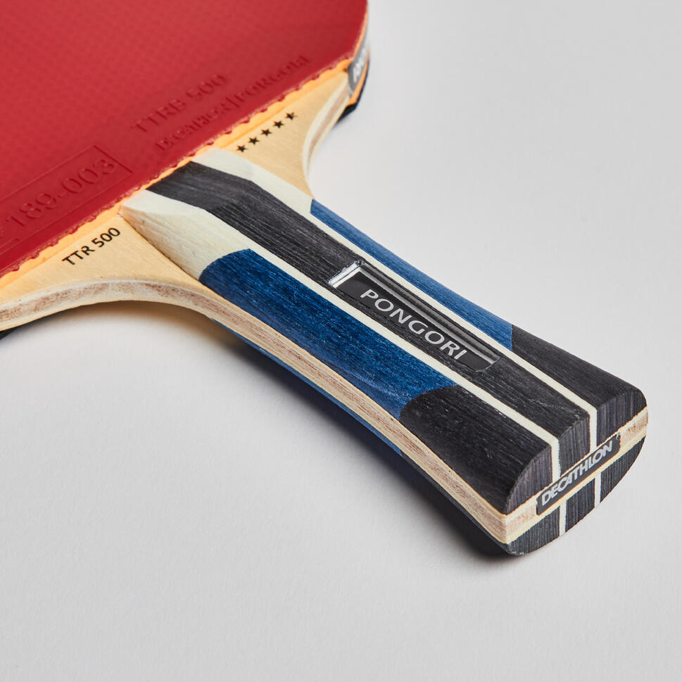 Raquette de tennis de table club TTR 500 5* ALLROUND PONGORI | Decathlon