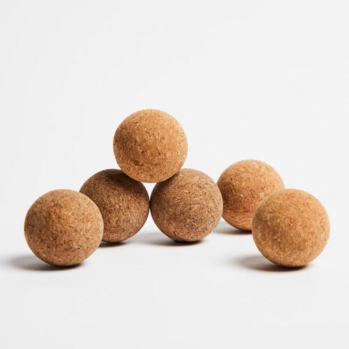 Balles de BABYFOOT en liege, lot de 6 - BBF 100