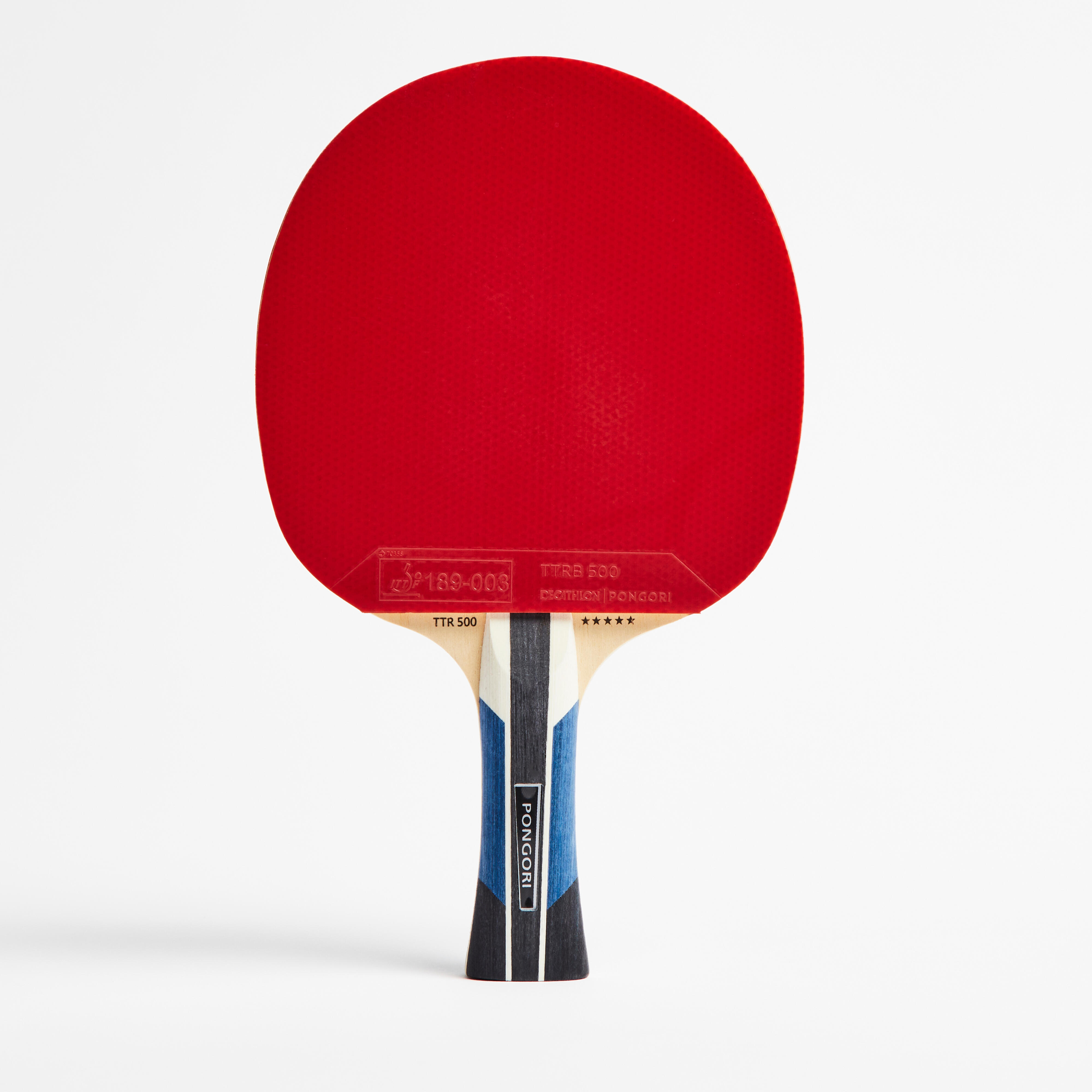 TTR 500 5* Allround Club Table Tennis Paddle - PONGORI