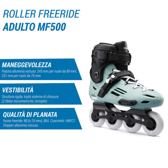 Rolki freeride Oxelo MF500 Hardboot