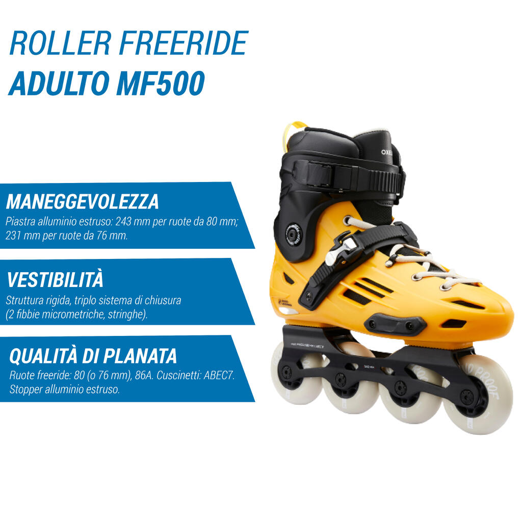 Rumeni rolerji MF500 za odrasle