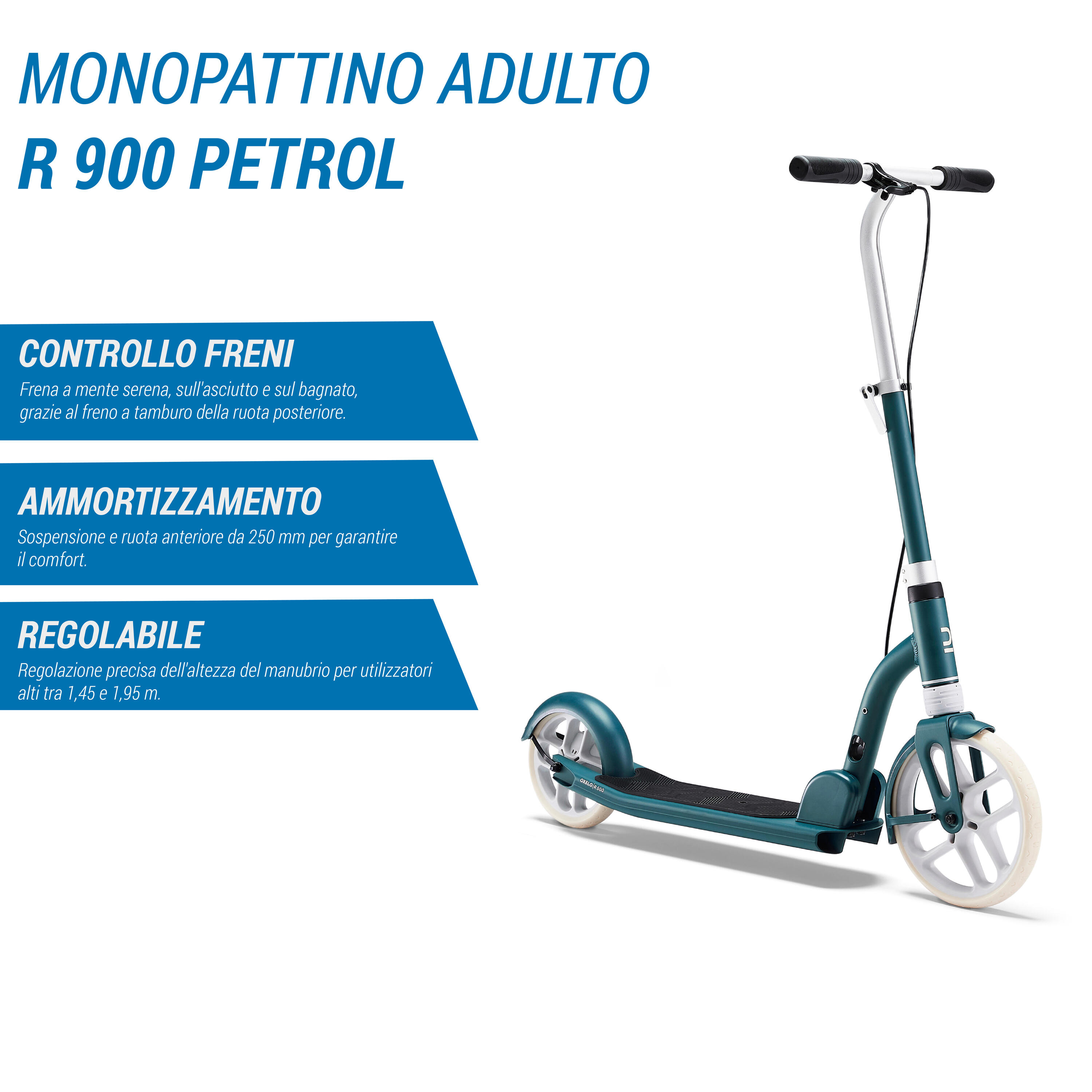 Decathlon Oxelo Decathlon Monopattino Elettrico Adulto Adult