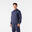 VESTE MANCHES LONGUES RUN 100 HOMME WARM BLEUE