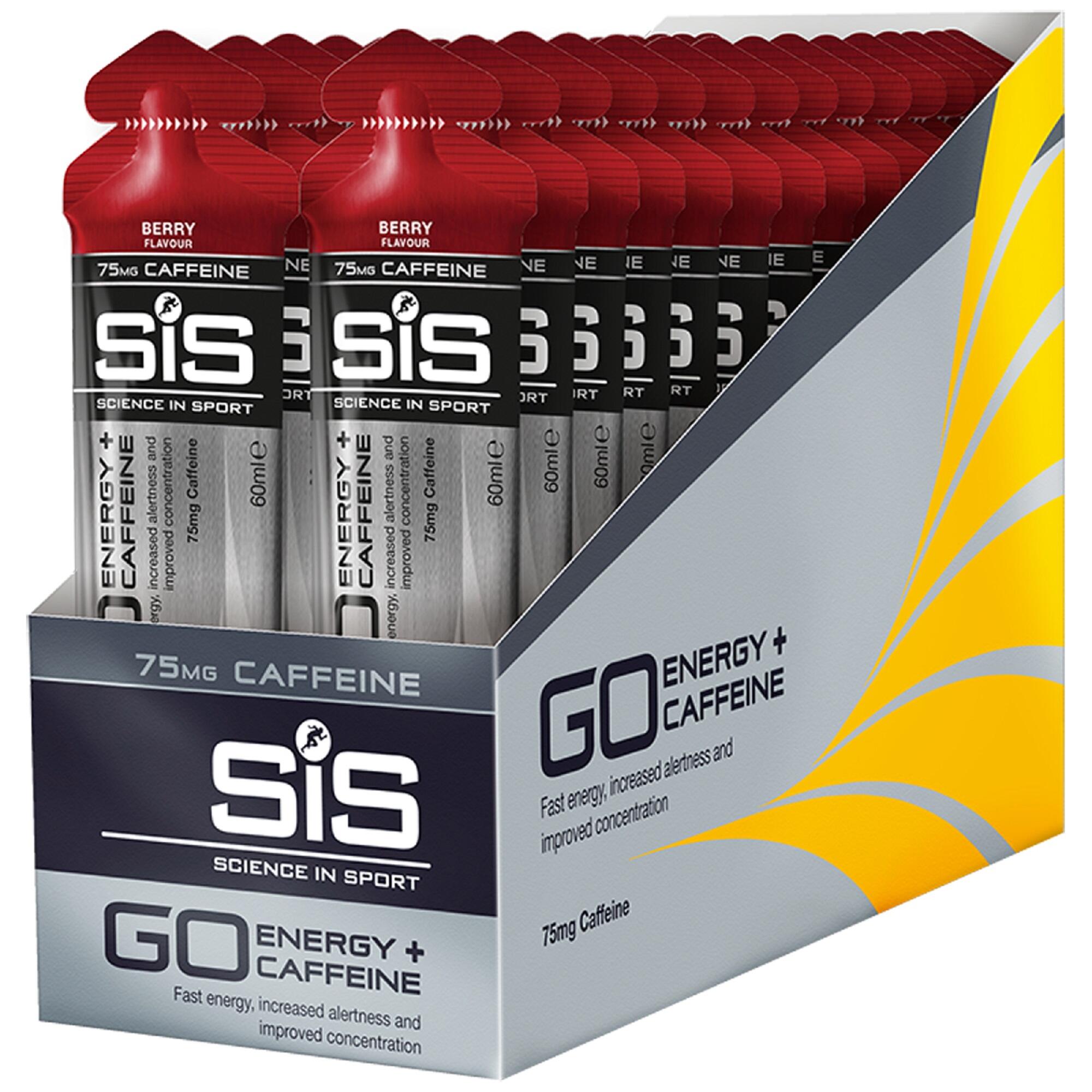 Żel energetyczny z kofeiną SIS smak jagodowy 60ml 2/2