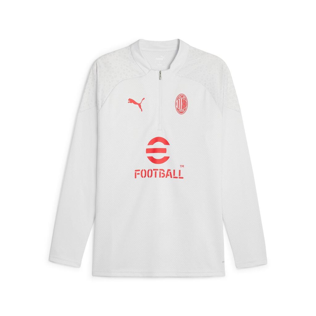 Pieaugušo treniņu krekls ar īso rāvējslēdzēju “AC Milan”, 2023./2024. gada sezona