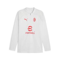 Trainingsshirt 1/4 rits voor volwassenen AC Milan 23/24