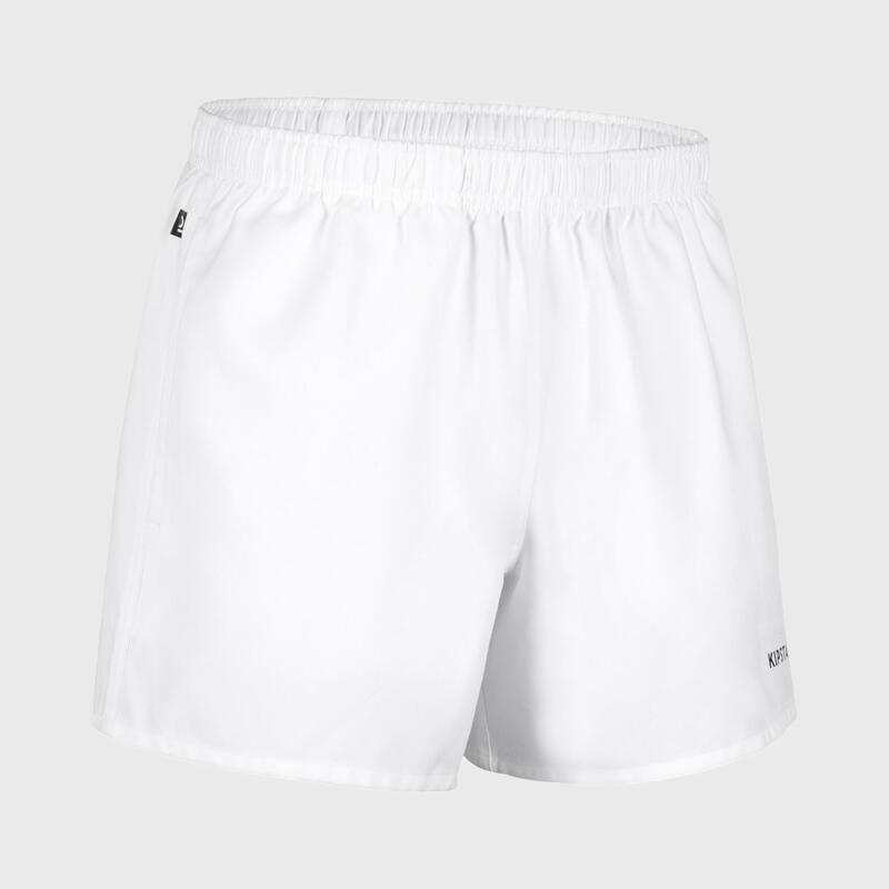 Short rugby adulto R100 bianchi
