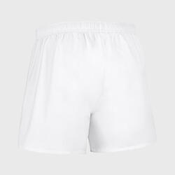 Short rugby adulte avec poches R100 blanc