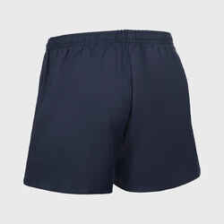 Adult Rugby Shorts with Pockets R100 - Blue