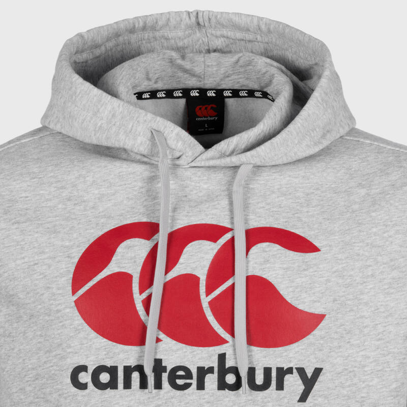 Damen/Herren Rugby Hoodie - Canterbury Sweat-Hoodie grau