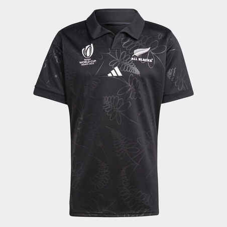 Črna ragbijska majica za odrasle - Nova Zelandija