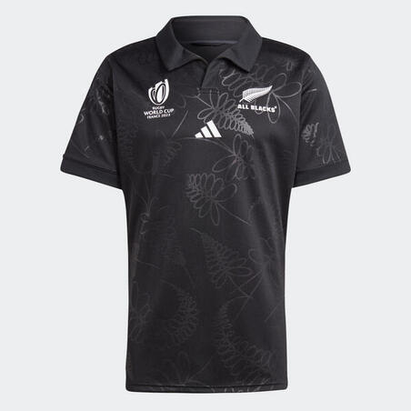 Rugbytröja All Blacks replica Nya Zeeland 2023 vuxen svart 