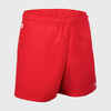 Damen/Herren Rugby Shorts mit Taschen - R100 rot