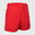 Rugbyshort met zakken voor volwassenen R100 rood