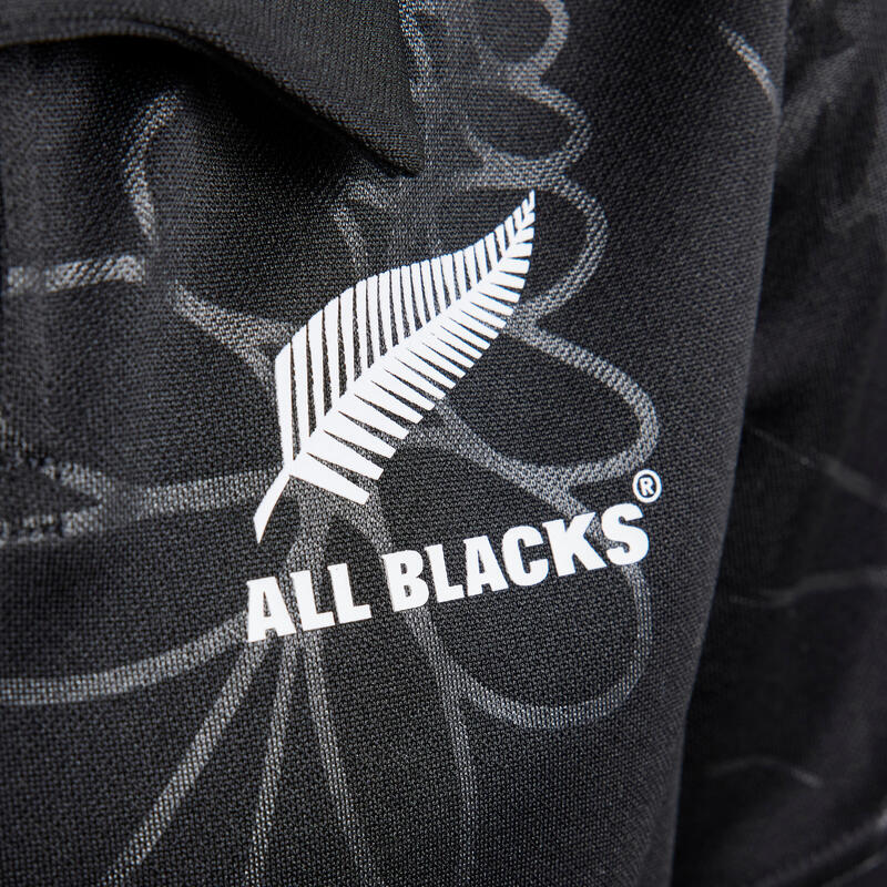 Camisola de Rugby Criança - CAMISOLA ALL BLACKS NOVA ZELÂNDIA RWC23 JR Preto