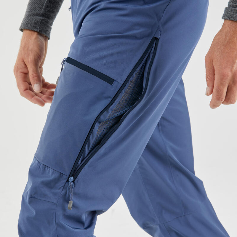 Pantaloni alpinismo uomo ICE blu ardesia