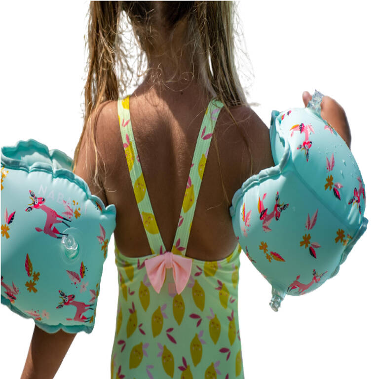 Swimming pool armbands with inner fabric for 15-30 kg kids printed _QUOTE_Gazelle_QUOTE_