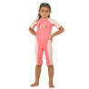 Baby UV Protection Wetsuit Kloupi pink RAINBOW print