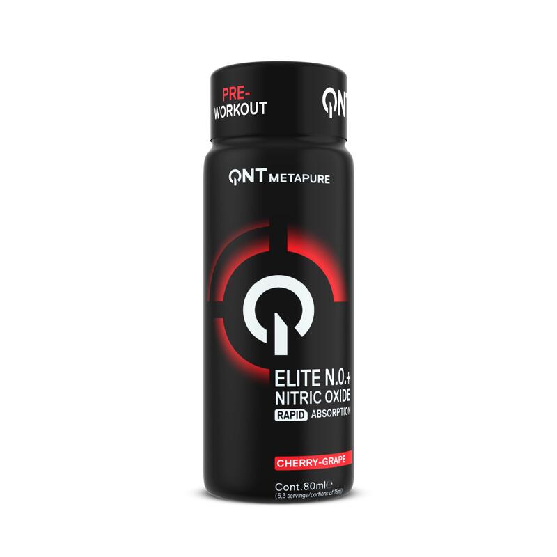 Pre-workout shot voor krachttraining NO ELITE 80 ml kersen