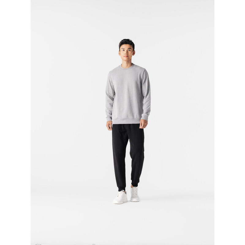 Men's Crew Neck Sweatshirt 100 - Grey