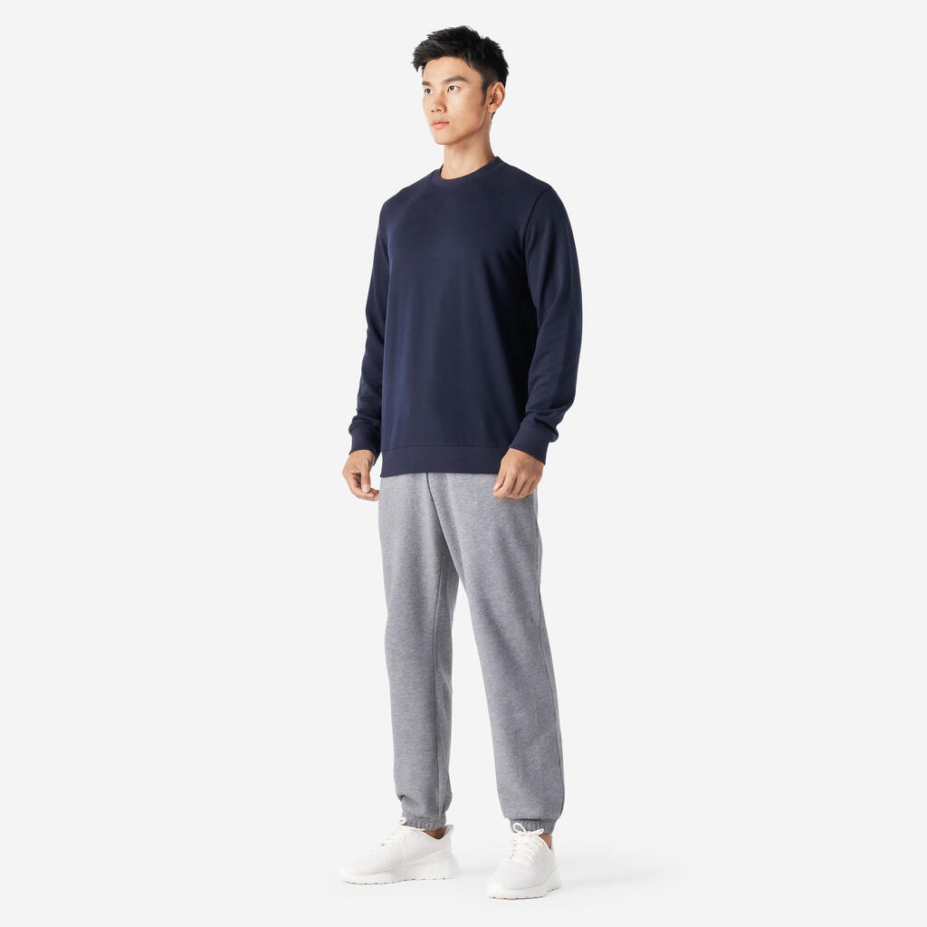 Men's Fitness Jogging Bottoms 500 - Grey