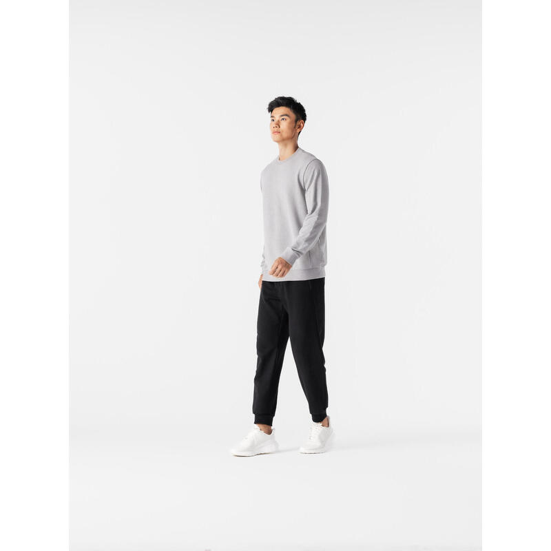 Men's Crew Neck Sweatshirt 100 - Grey