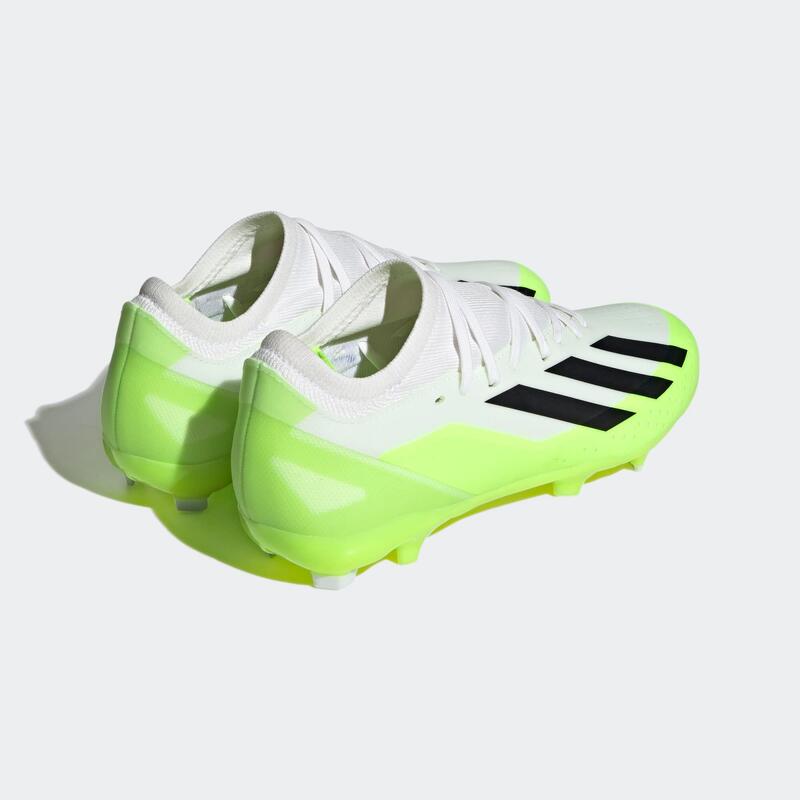 ADIDAS X Crazyfast.3 FG voetbalschoenen wit/geel