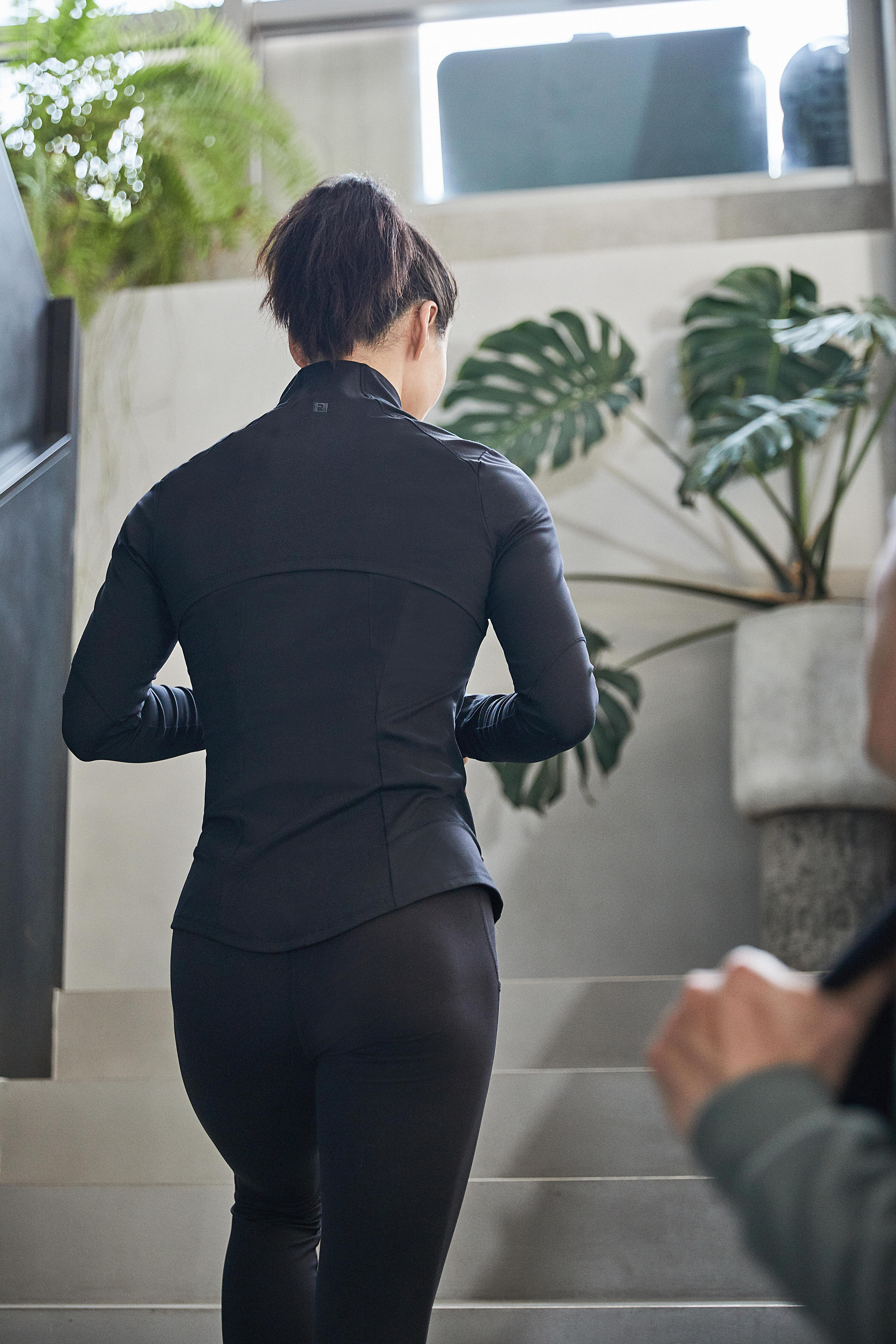 Chaqueta Entrenamiento 900 Mujer Negro Ventilada 9/10