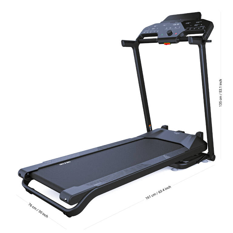 Smart Folding 10% Motorised Incline Treadmill RUN500
