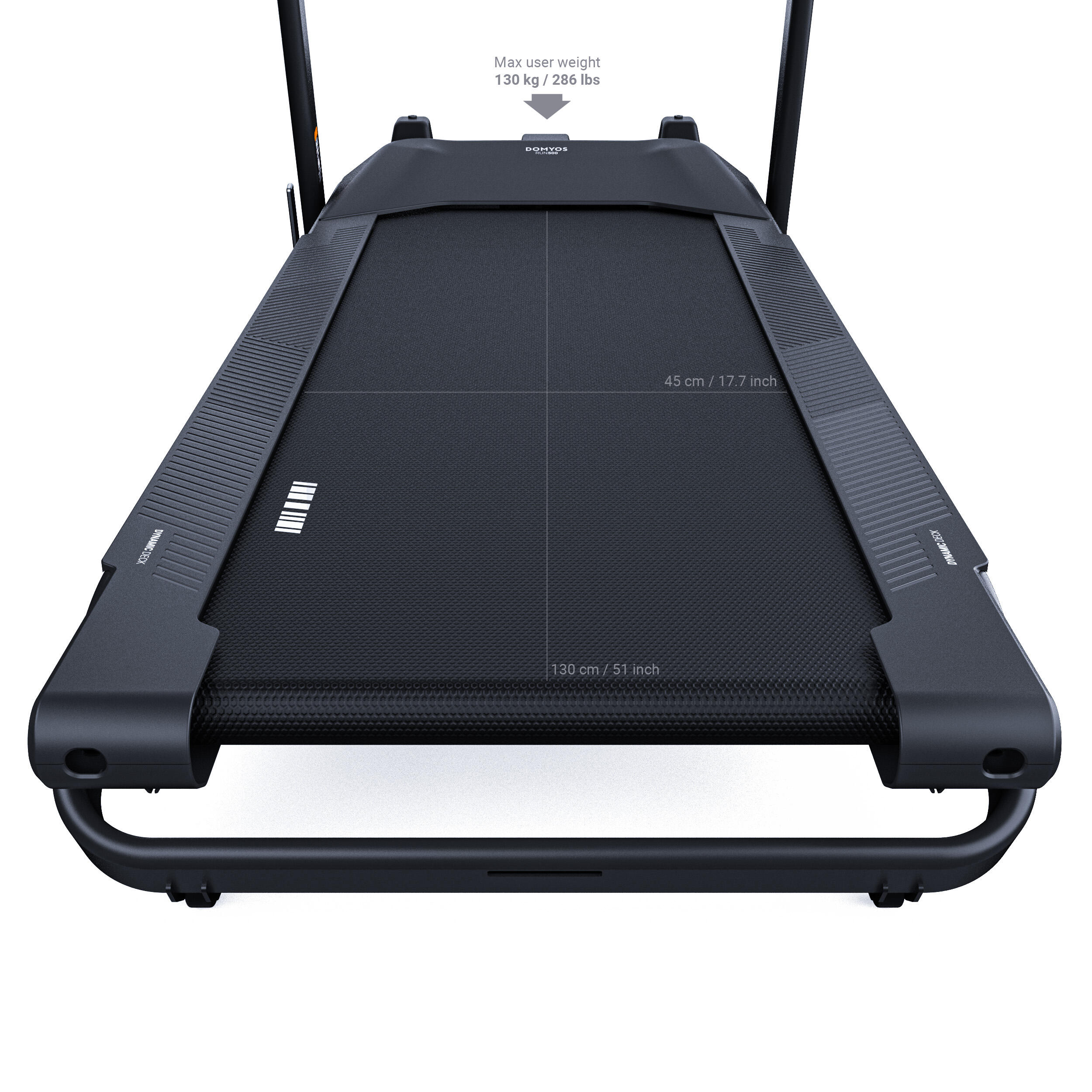 Smart Folding 10 Motorised Incline Treadmill RUN500