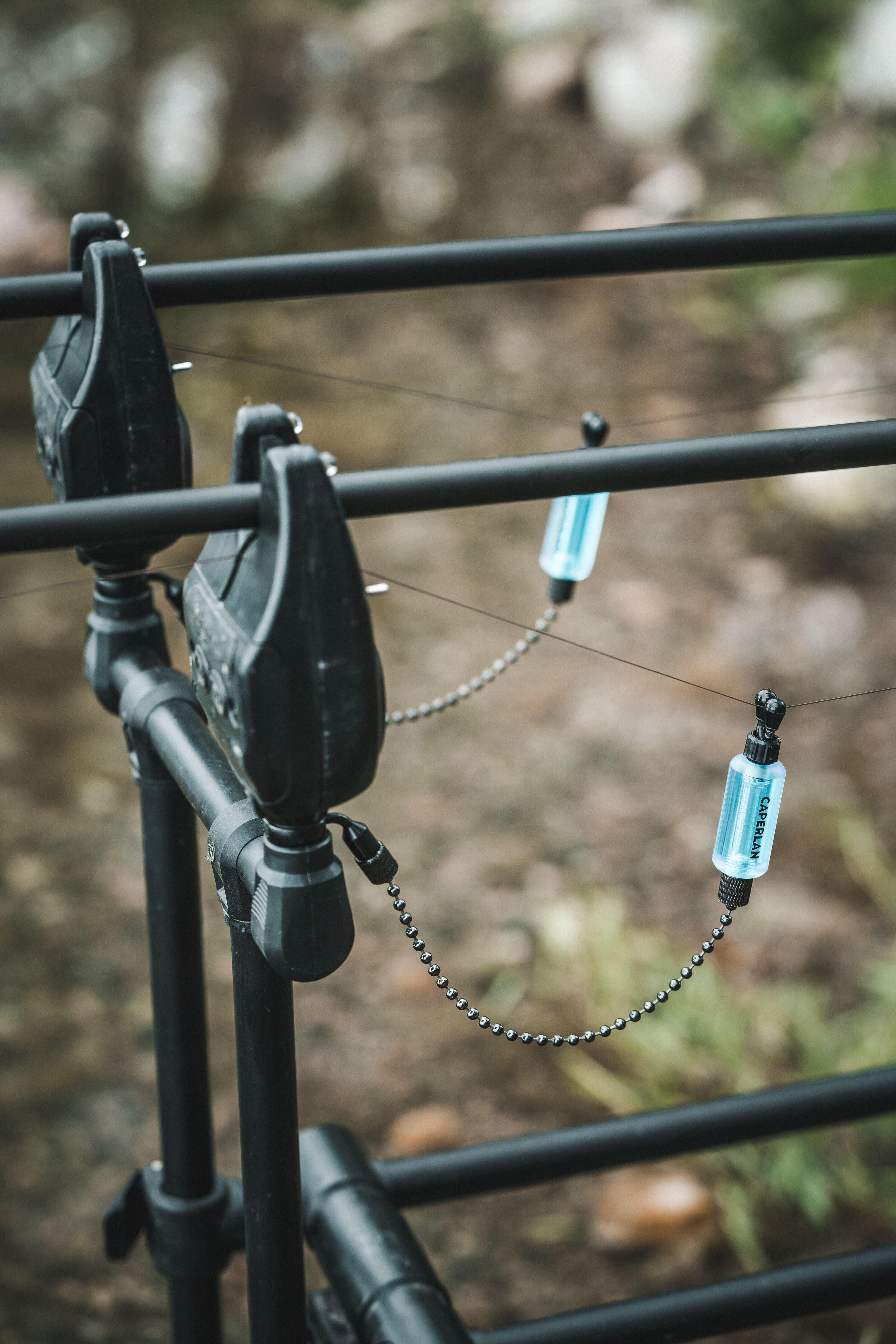 Kit hanger-swinger carp fishing azzurro 7/8