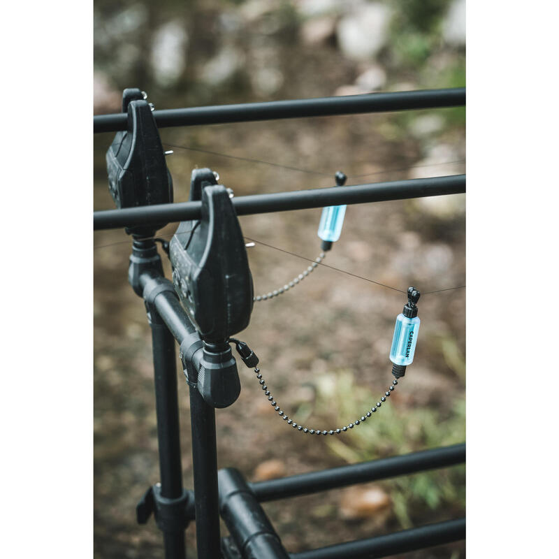 Set voor hangers swingers blauw karpervissen