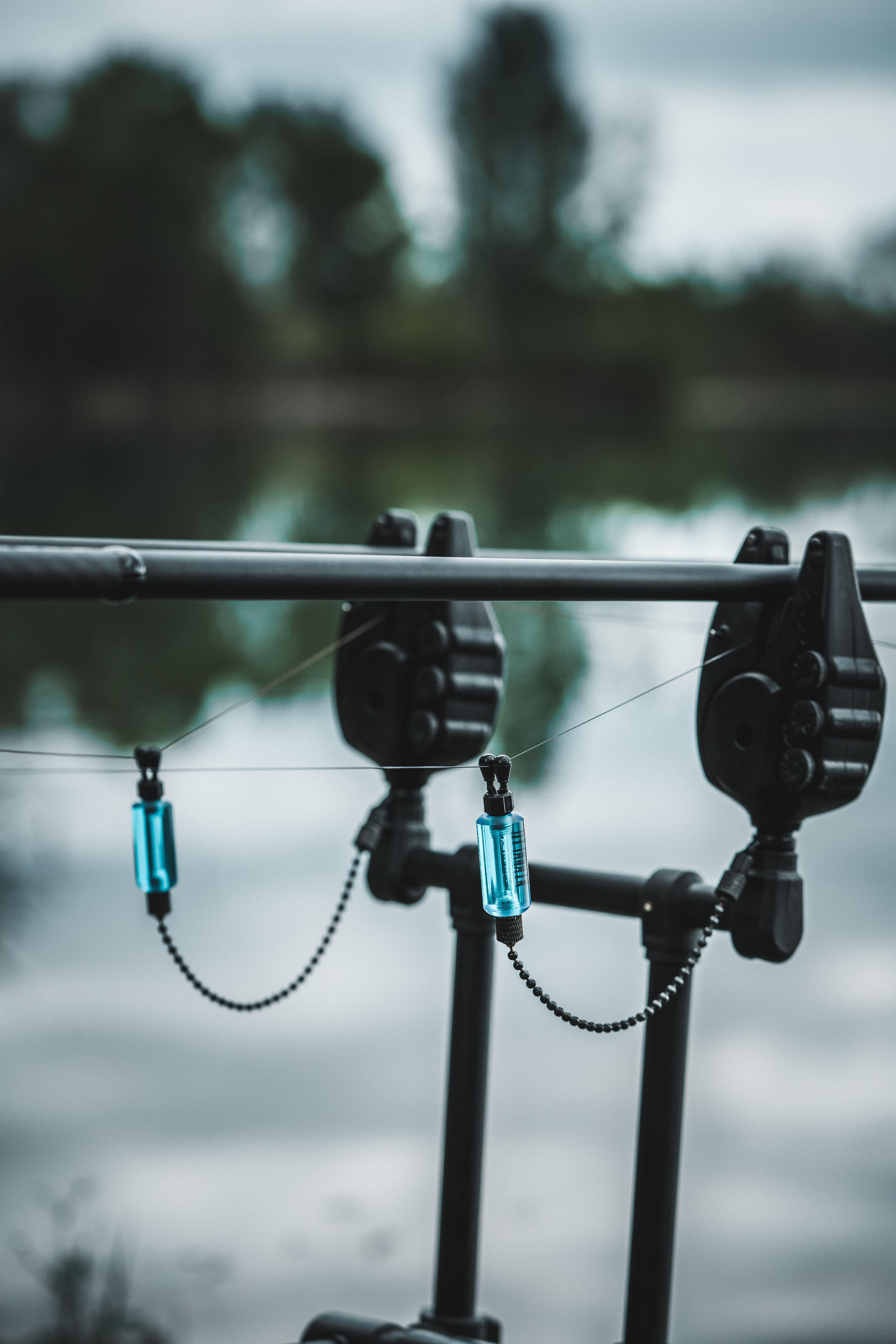 Kit hanger-swinger carp fishing azzurro 5/8