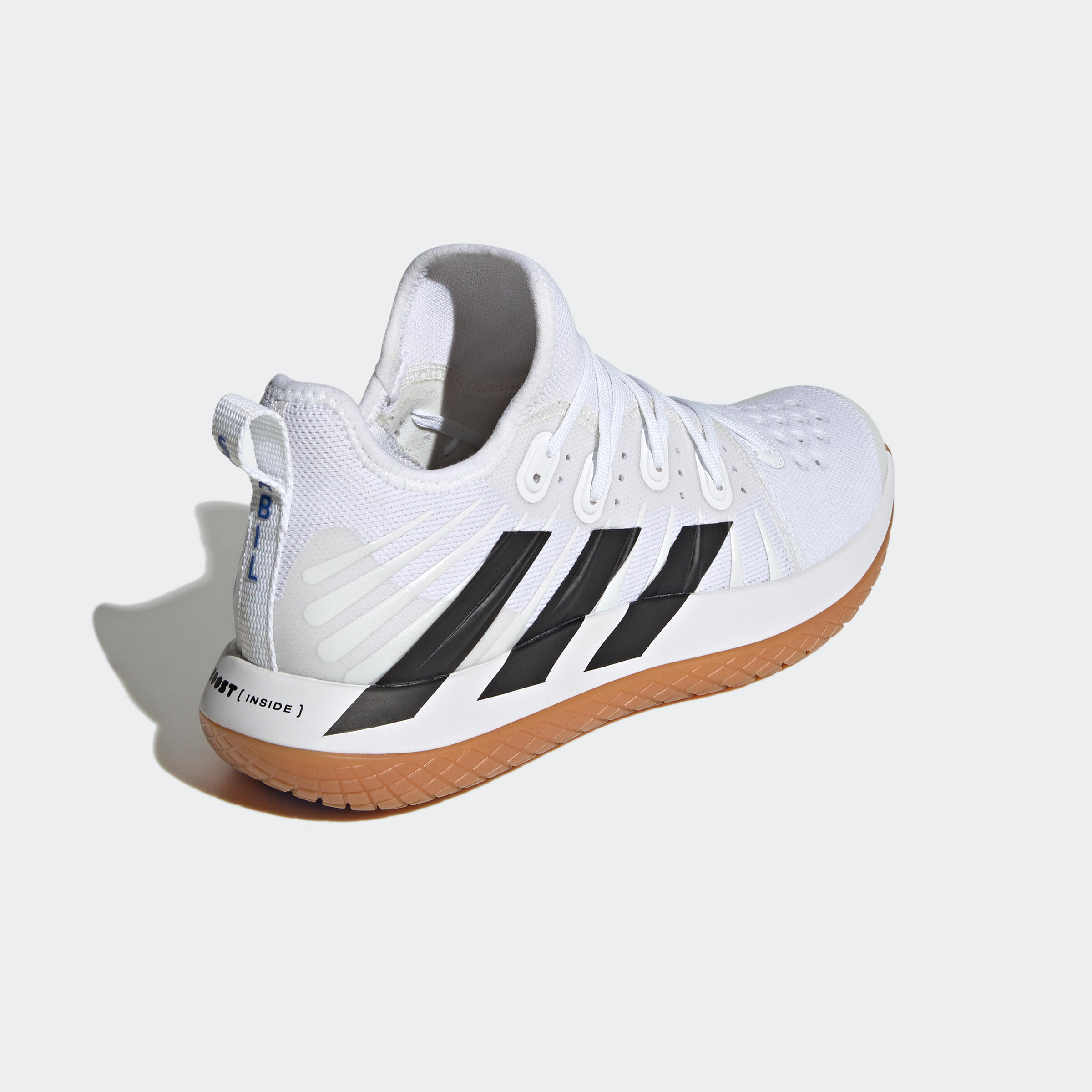 Adult Handball Shoes Stabil Next Gen - White/Black/Blue 8/9