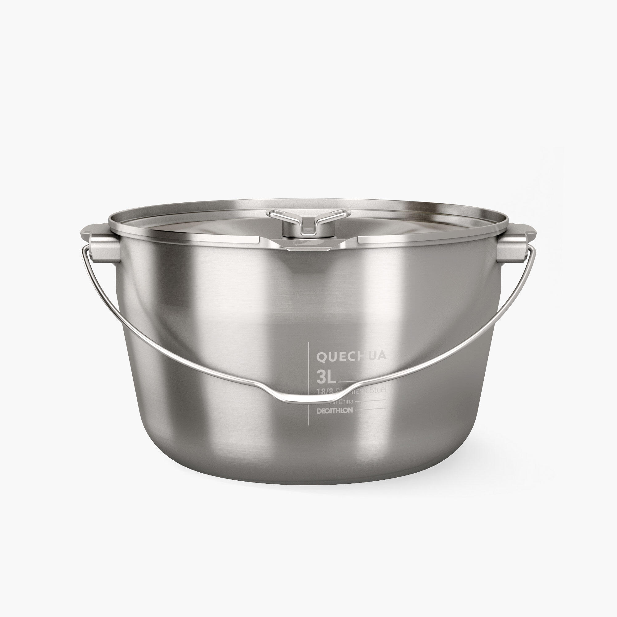 3 L Cooking Pot - QUECHUA